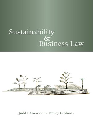 cover image of Sustainability & Business Law